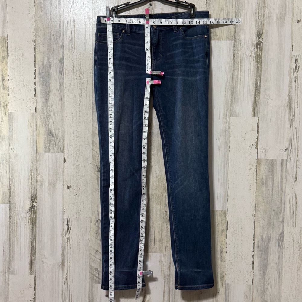 White House Black Market Dark Blue The Slim Jeans - Picture 8 of 16